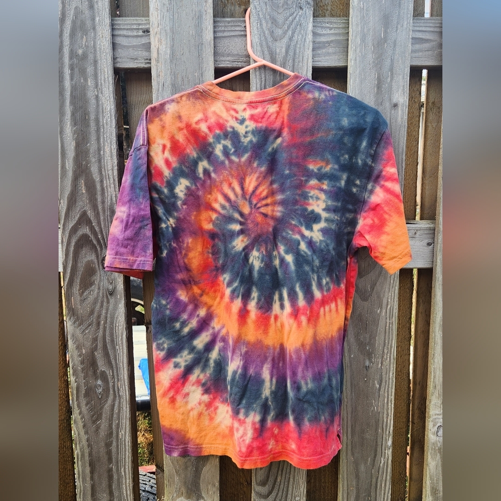Handmade tie dyed t shirt